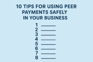 10 Tips for Using Peer Payments Safely in Your Business