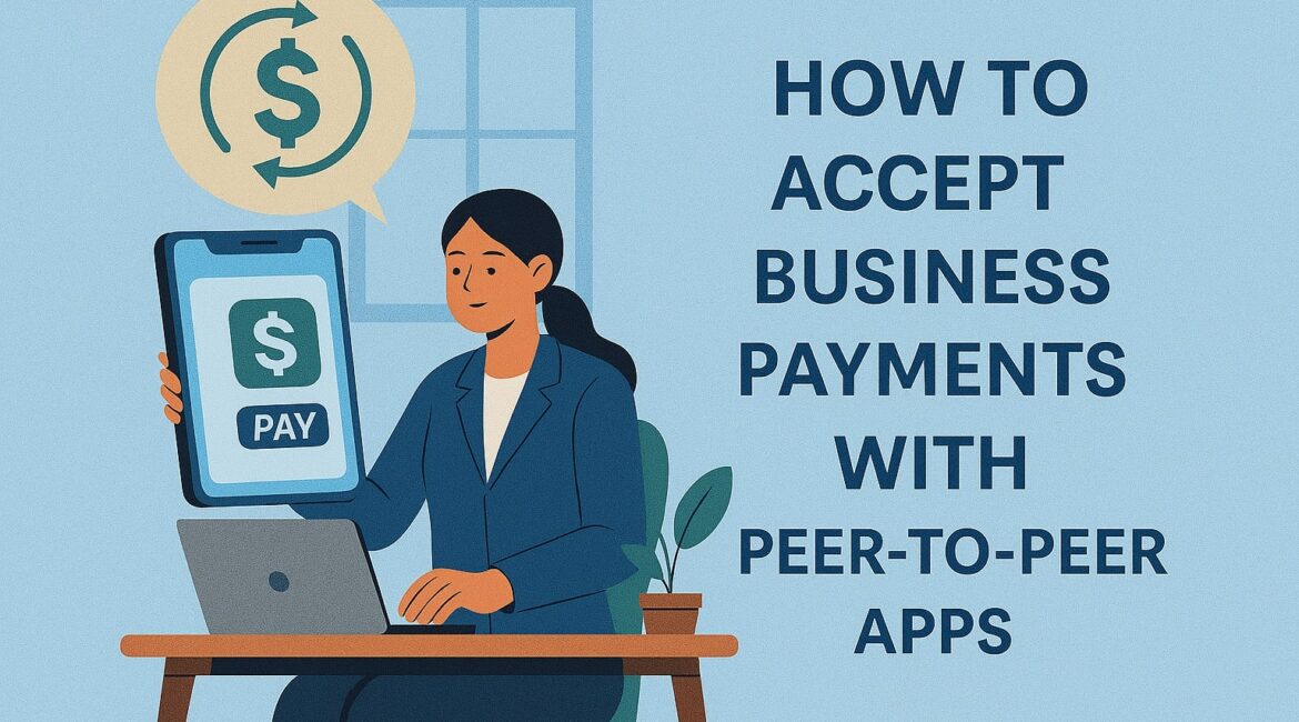 How to Accept Business Payments with Peer-to-Peer Apps