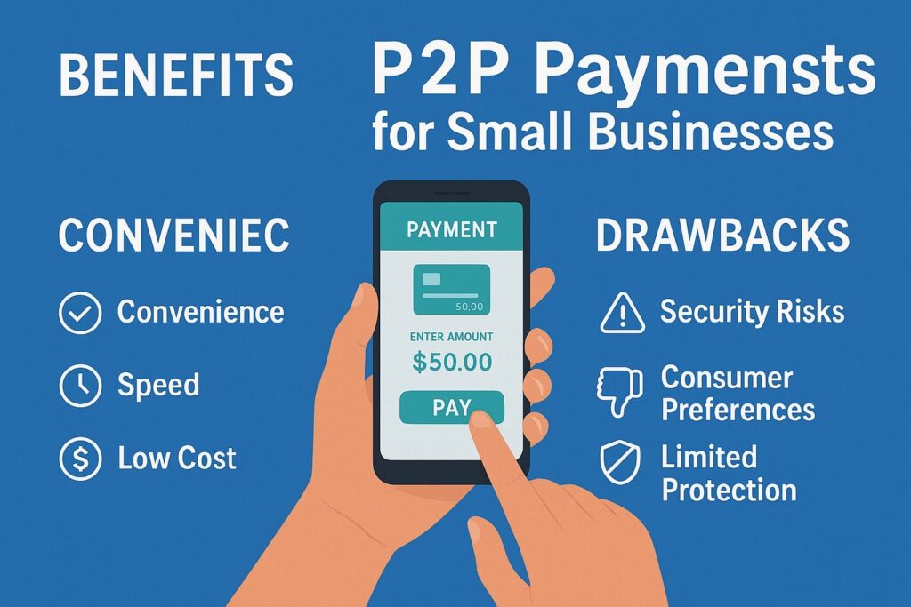 Benefits and Drawbacks of P2P Payments for Small Businesses