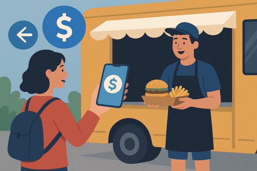 Challenges and Considerations of P2P Payments at Food Trucks