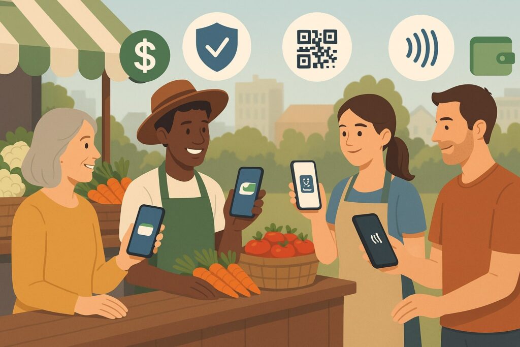 Popular P2P Payment Platforms for U.S. Farmers Market Vendors