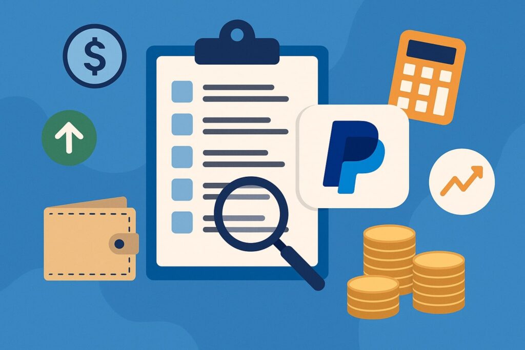 Tracking Expenses with PayPal