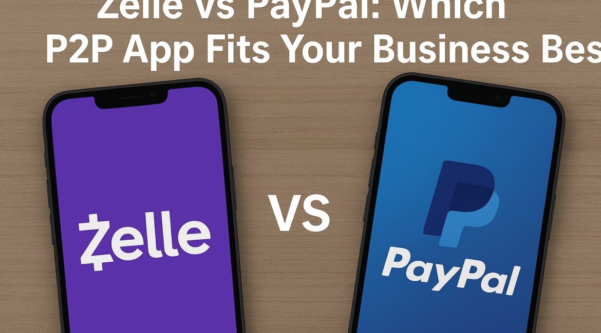 Zelle vs PayPal: Which P2P App Fits Your Business Best