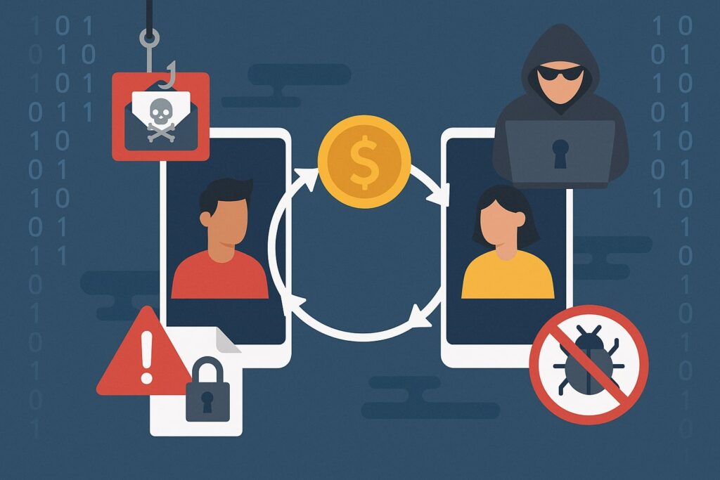 Common Attack Vectors Targeting Peer-to-Peer Transfers