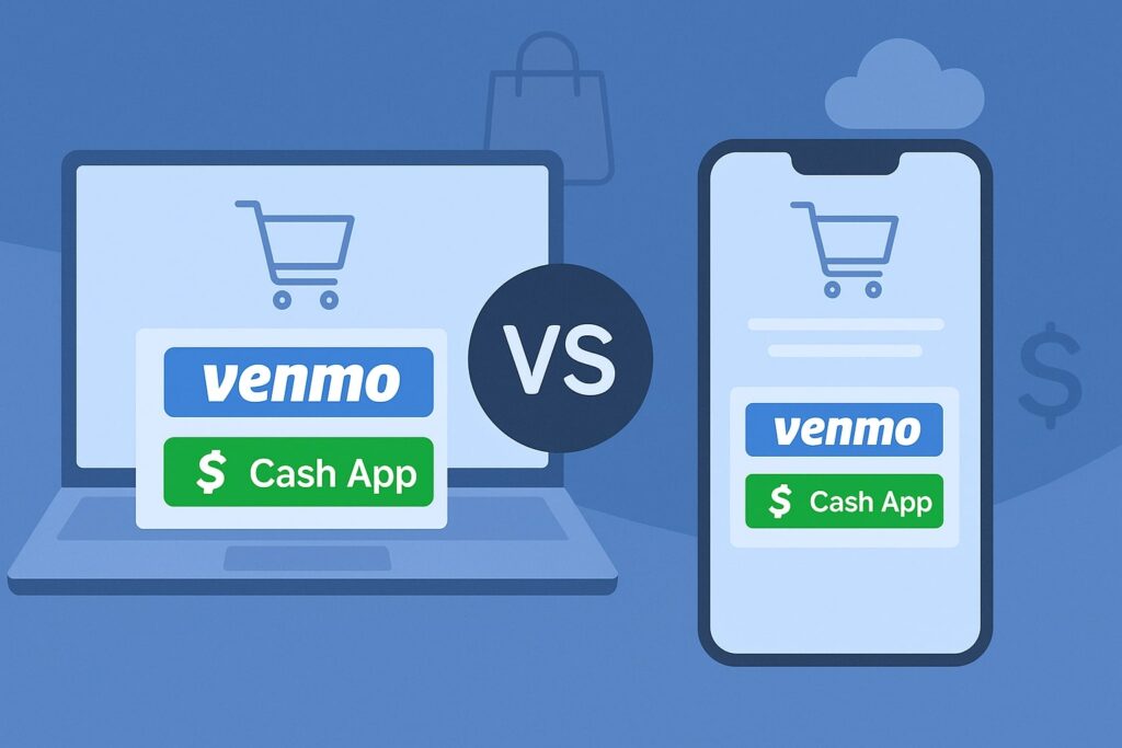 Online and Mobile Checkout: “Pay with Venmo” vs Cash App Links