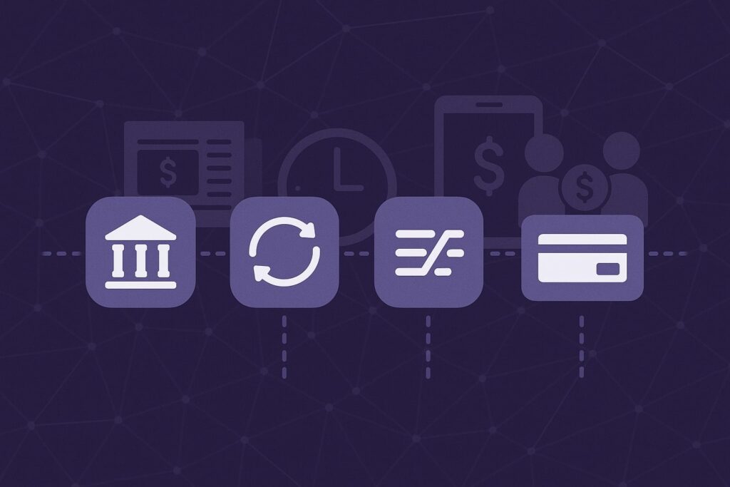 The Rails Behind P2P Payments: ACH, RTP, FedNow, and Push-to-Card